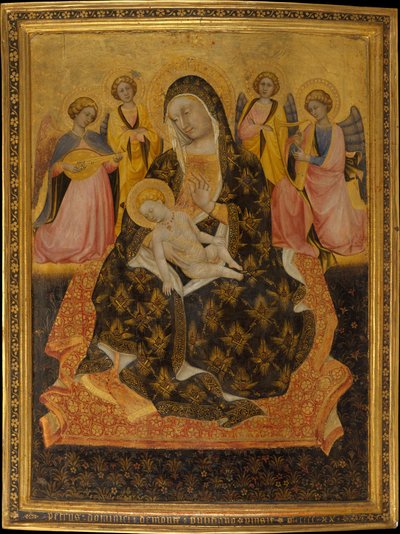 Madonna y Niño con Ángeles de Pietro di Domenico da Montepulciano